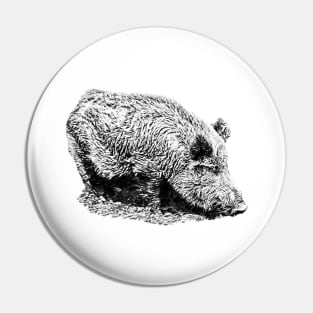 Wild boar Pin