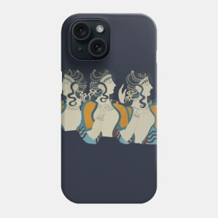 Blue Ladies Phone Case