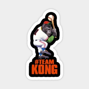 Godzilla vs Kong - Official Team Kong Baseball Magnet