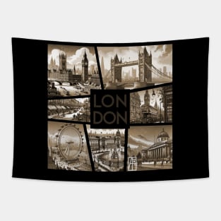 ENGLISH CITY - LONDON - TRAVEL -2 Tapestry