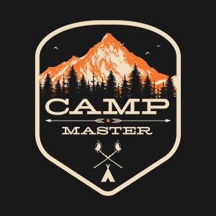 Camp Master print Camp Counselor product - Camp Staff design graphic T-Shirt