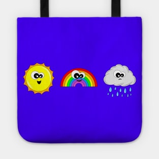 Sun Rain Rainbow Tote