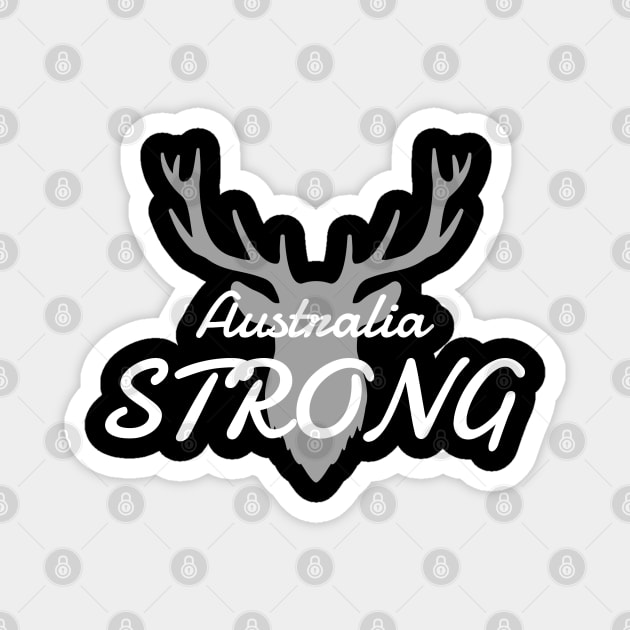 Australia Strong Magnet by Hunter_c4 "Click here to uncover more designs"