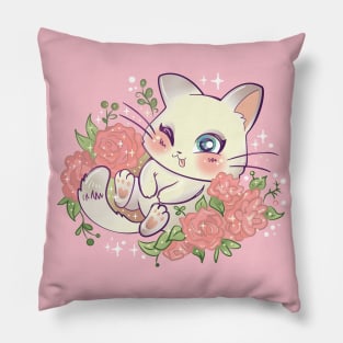 Kawaii Cute Kitty Cat Pillow