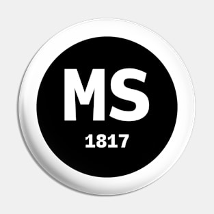 Mississippi | MS 1817 Pin