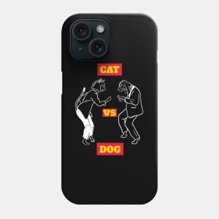 CAT VS DOG Phone Case