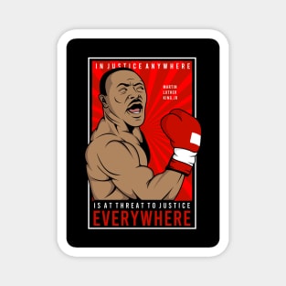 MLK as a Boxer Magnet