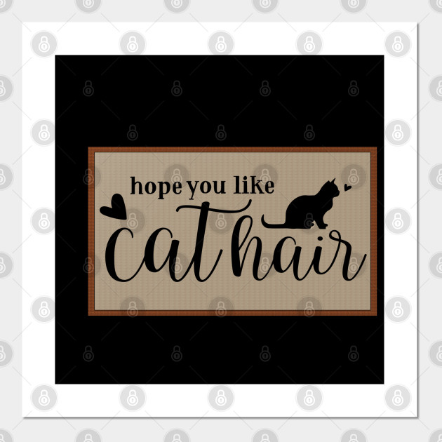 Funny Doormat Hope You Like Cat Hair For Feline Doormat