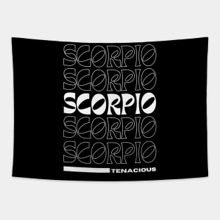 scorpio Zodiac retro design Tapestry