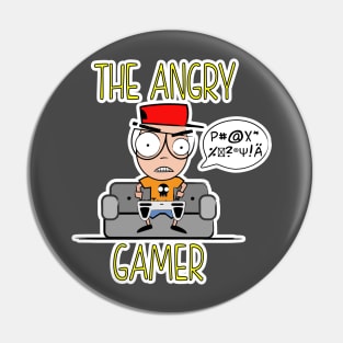 The Angry Gamer Pin