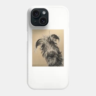 Scruffy Beddy/whippet Lurcher Phone Case