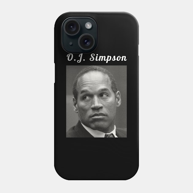 O.J. Simpson / 1947 Phone Case by DirtyChais