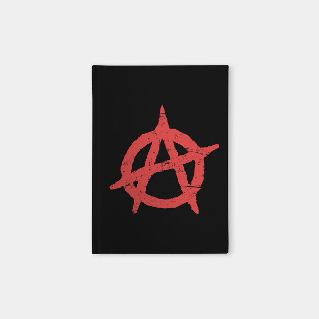 Distressed Punk Anarchy Symbol