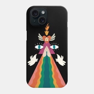 Rainbow Blessings Phone Case