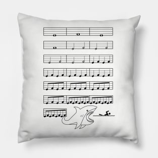 Shark Attack Song Pillow