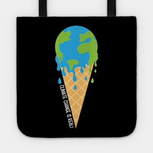 Climate change is real Tote