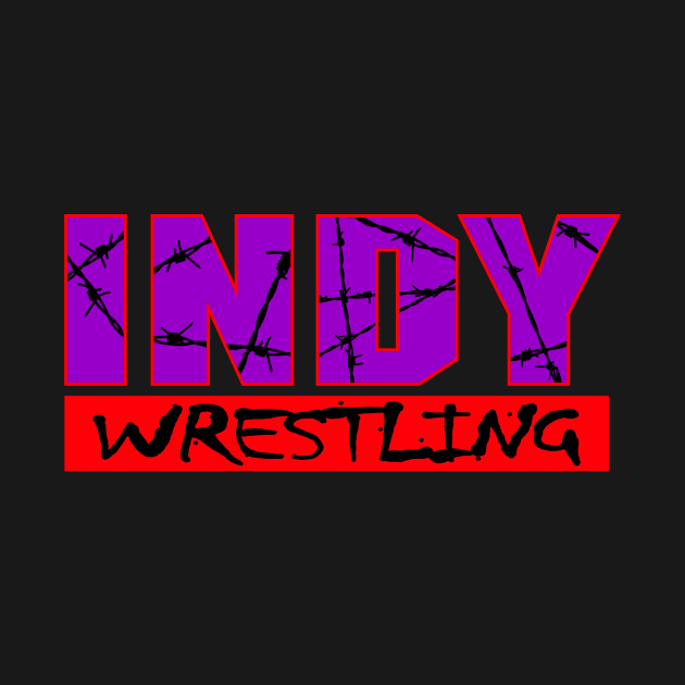 Indy Wrestling Outlined in Red by Indy Handshake