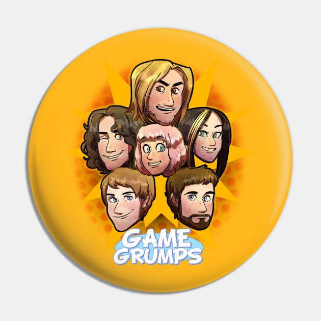 Game Grumps Pin by psychohog