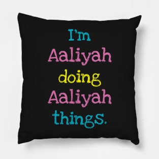 Aaliyah Pillow