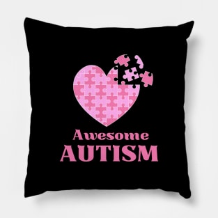 Awesome Autism for Autism awareness Pillow