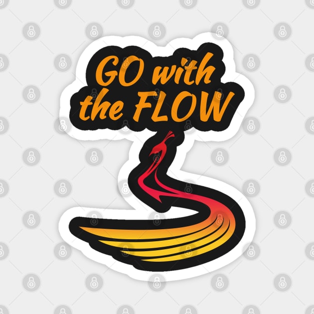 Go with the Flow Magnet by Rusty-Gate98