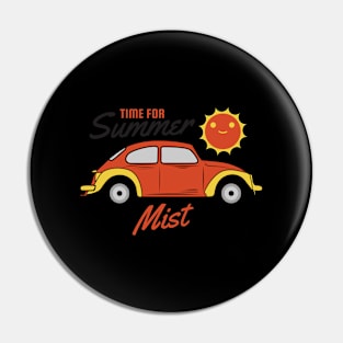 Time for Summer Mist Pin