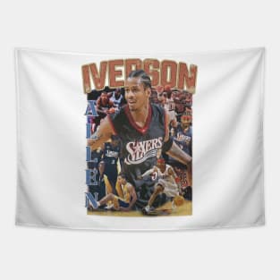 Allen Iverson collage Tapestry