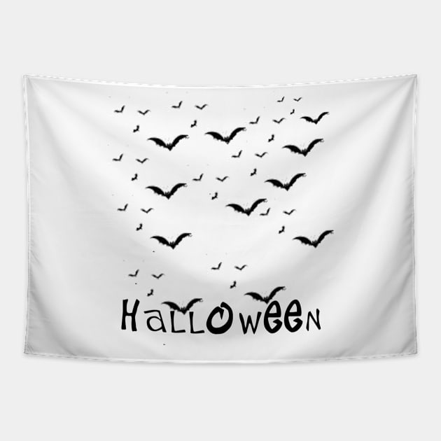 Happy Halloween Tapestry by Jumana2017