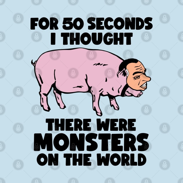 Nixon Pig / Monsters On the World by darklordpug