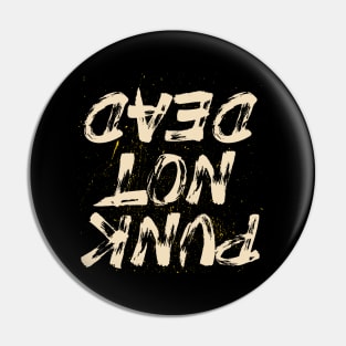 inverted punk not dead Pin