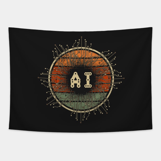 Artificial Intelligence Sarcastic Funny Quotes for geek Tapestry by HomeCoquette