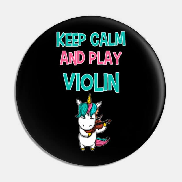 Keep calm and play violin unicorn violinist girl Pin by Xizin Gao