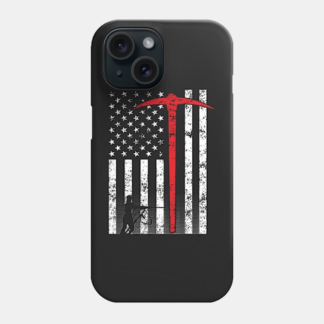 American Miner Phone Case by RelevantArt