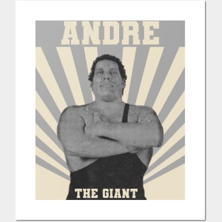 WWE Print Andre the Giant in Ring Poster Wrestling Wall Art -  Portugal