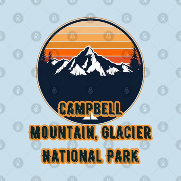 Campbell Mountain, Glacier National Park by Canada Cities