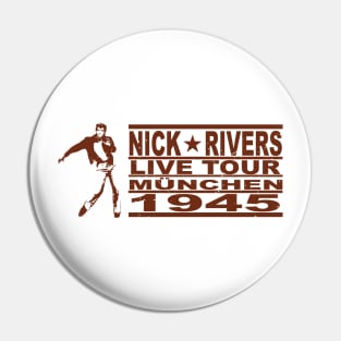 Nick Rivers on Tour Vintage Pin