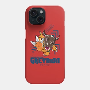 digimon adventure greymon Phone Case