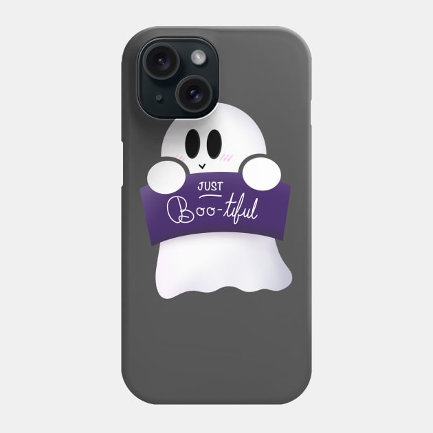 Just Boo-tiful Phone Case by candice-allen-art