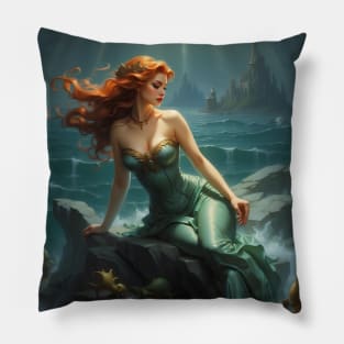 Mermaid Princess Pillow