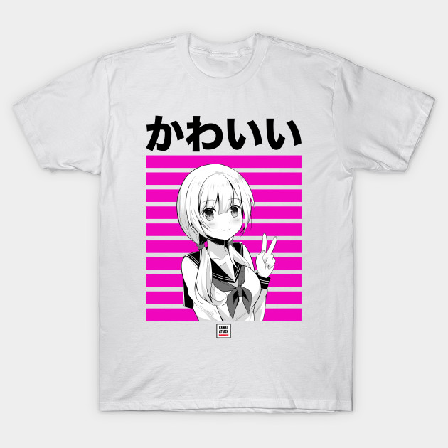 Kawaii Chan Cute Japanese Anime Kawaii T Shirt Teepublic
