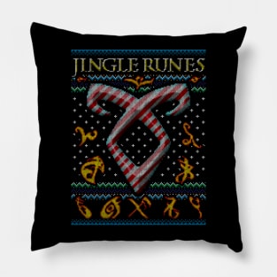 Jingle Runes Pillow