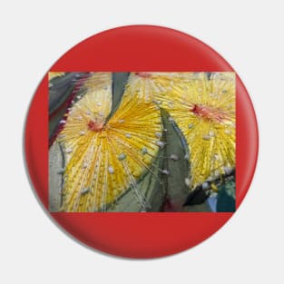 Sunshine Yellow Gum Flowers Pin