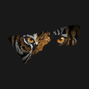 Hidden Exotic Tiger Eyes T-Shirt