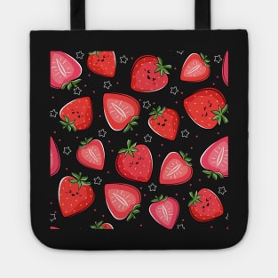 Kawaii Strawberries Tote