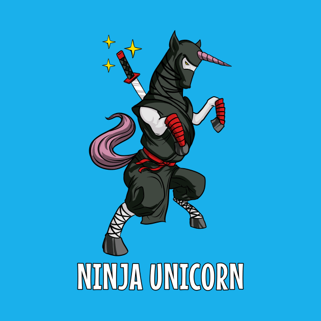 Ninja Unicorn by underheaven