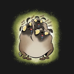 Pug Cerberus T-Shirt