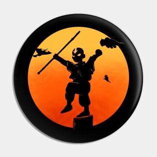 Karate Airbender Pin