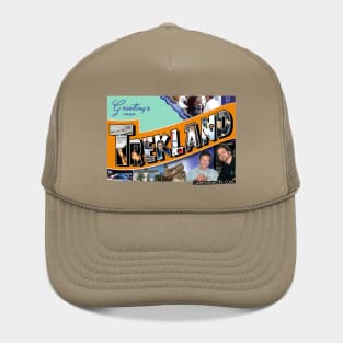 Greetings From Trekland Postcard Hat