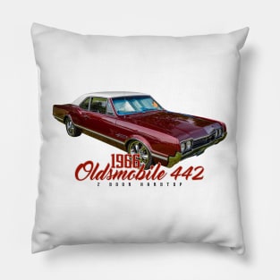 1966 Oldsmobile 442 2 Door Hardtop Pillow