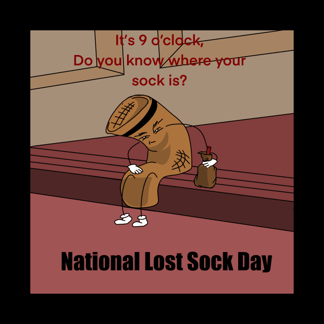 National Lost Sock Memorial Day by Calimon